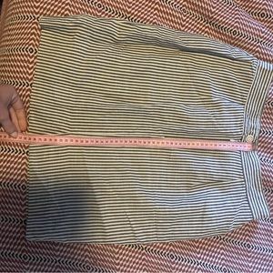 PUCCI Pencil Skirt (in Blue & Ivory Stripe)